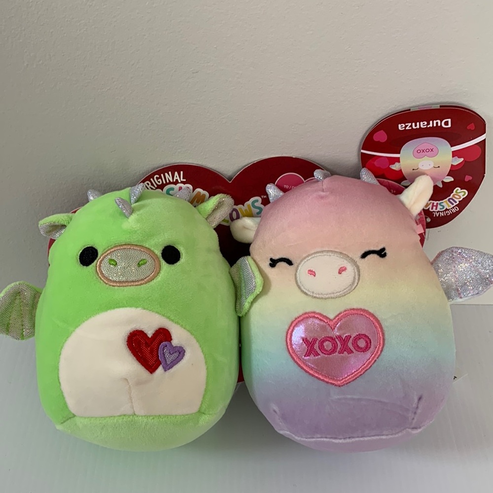 Squishmallows Azizi and Duranza
Valentine's Day 5" Stuffed Plush